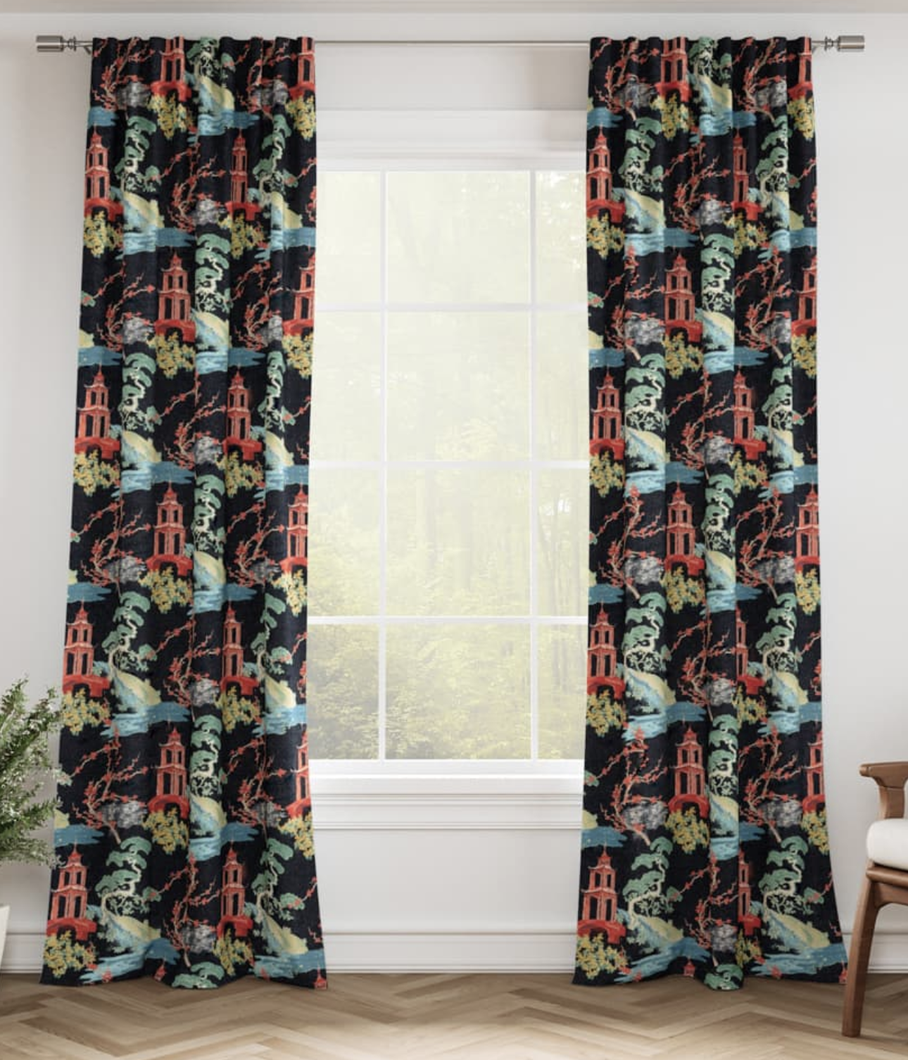 Regal Fabrics Zen print